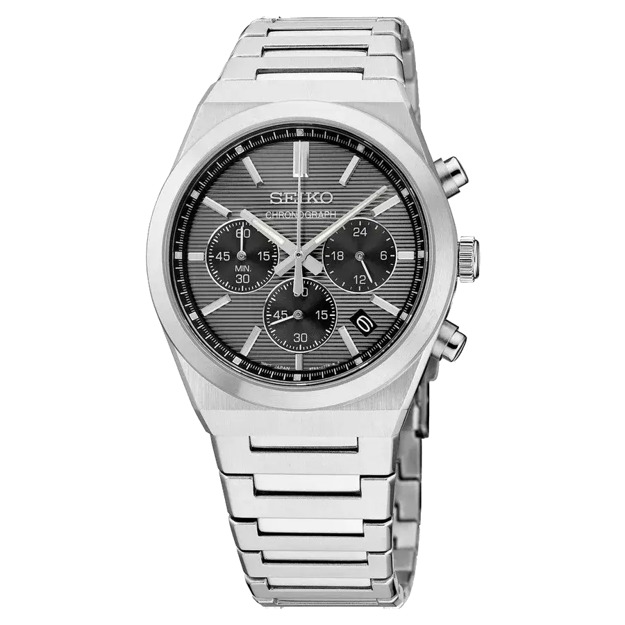 Seiko Essentials Sport Chronograph with Grey Dial, reference SSB455