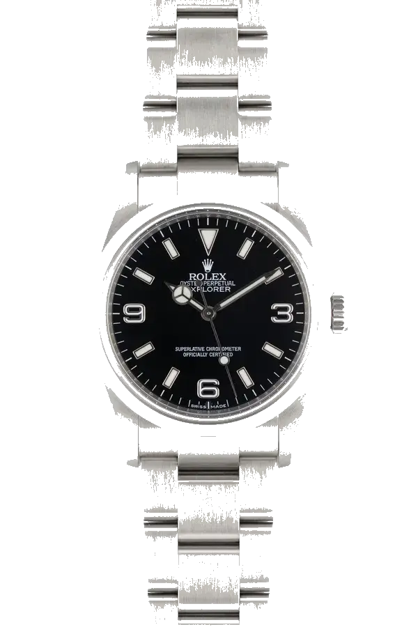 Rolex Explorer 36mm - Black, reference ObW-114270-2256