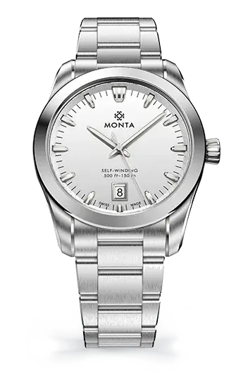Monta Noble, Opalin Silver Dial, reference 70OP00SP