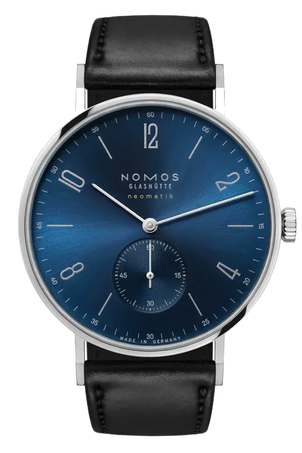 Nomos Glashütte Tangente Neomatik 39 Blue Gold 145, reference ref.145