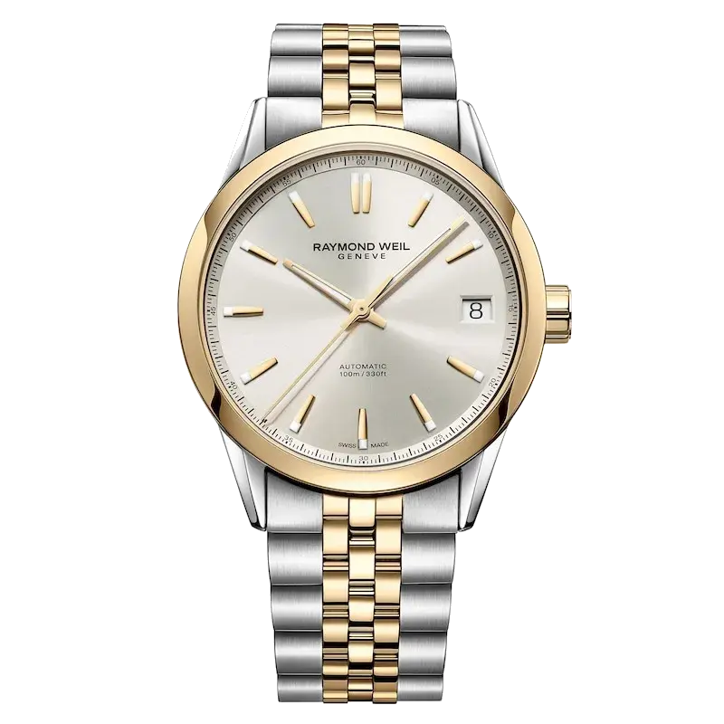 Raymond Weil Freelancer 40mm Date Two Tone Stainless Steel Watch, reference 
