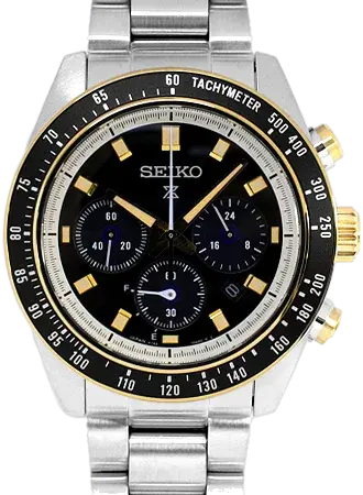 Seiko Prospex Speedtimer Chronograph Black Gold, reference SBDL113/SKO