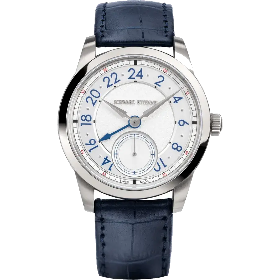 Schwarz Etienne 1902 GMT Silver Dial, reference WCL39GMTAS16TICUARD
