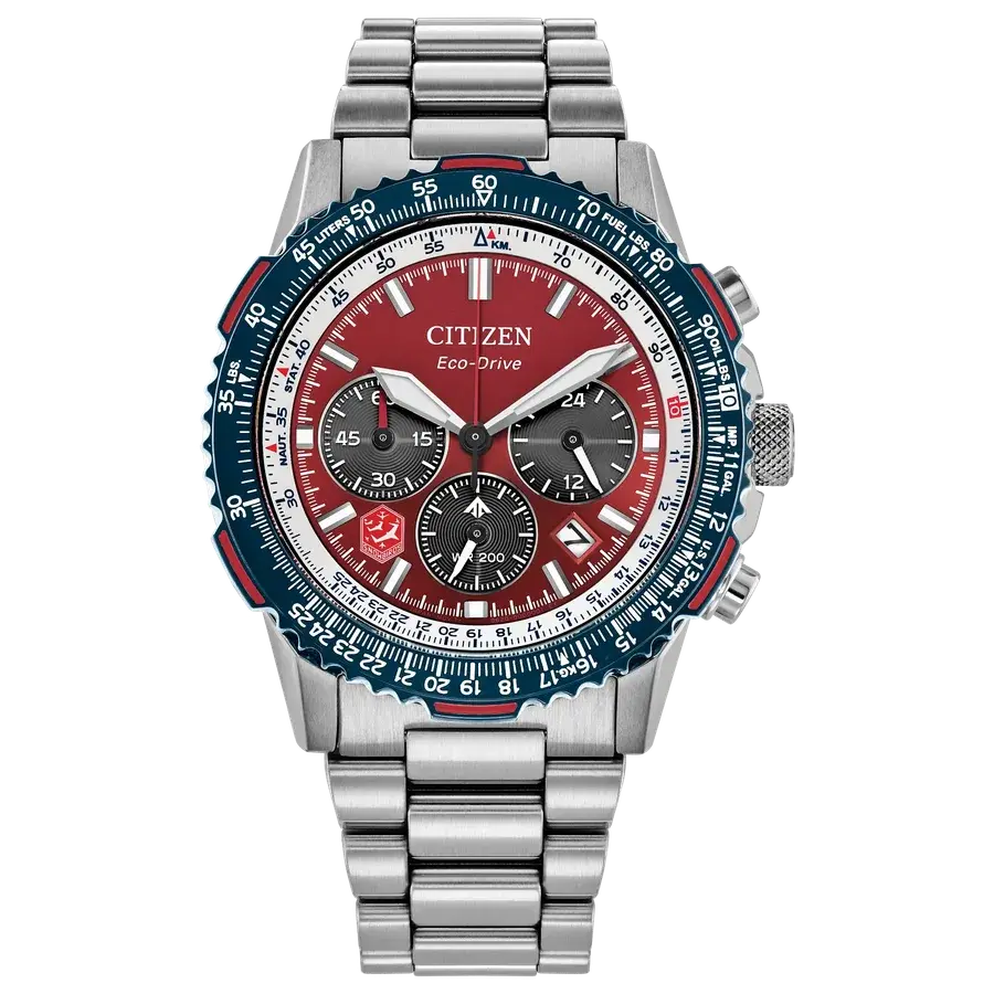 Citizen Promaster Navihawk Snowbirds Candian Air Force 40mm Red Eco-Drive, reference CA4668-51X