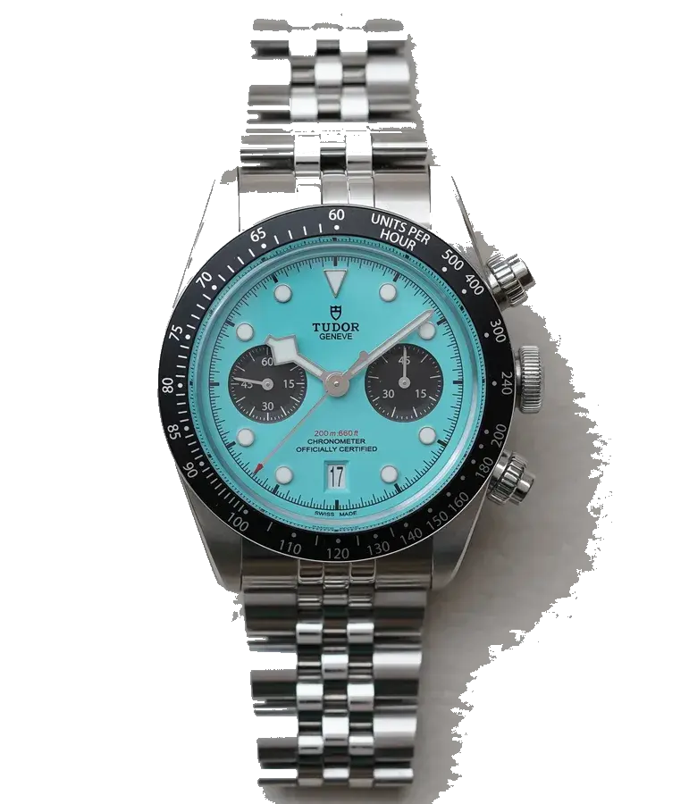 Tudor Black Bay Chrono 79360N Turquoise Dial 'Blue Flamingo', reference 260611