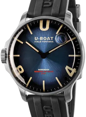 U-Boat Darkmoon 44mm Blue SS Soleil, reference 8704B/UB