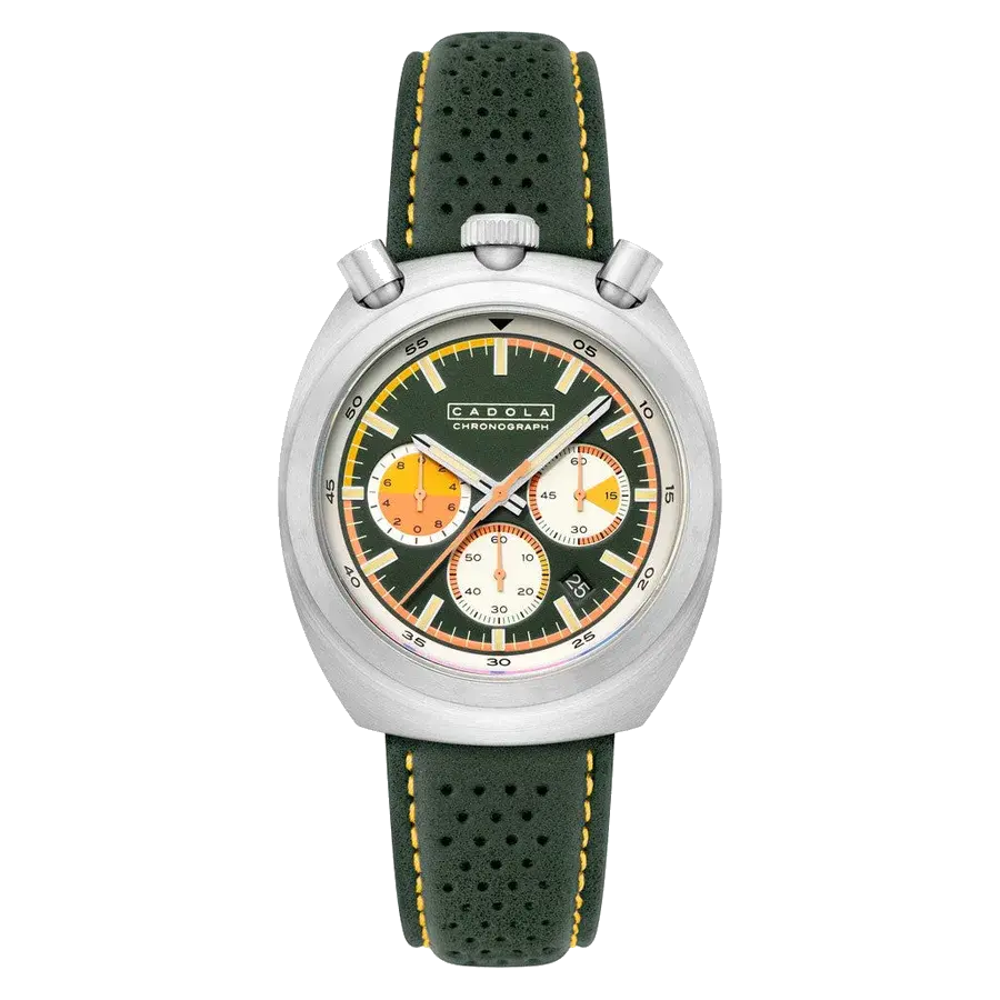 Cadola Testa Di Toro Chronograph in Speedster Green, reference CD-1058-03