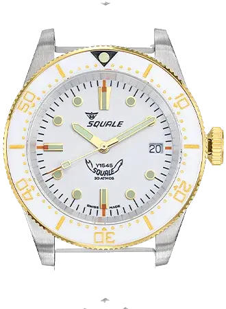 Squale 1545 White Rubber, reference 1545WTWT.HTW/SQ/R