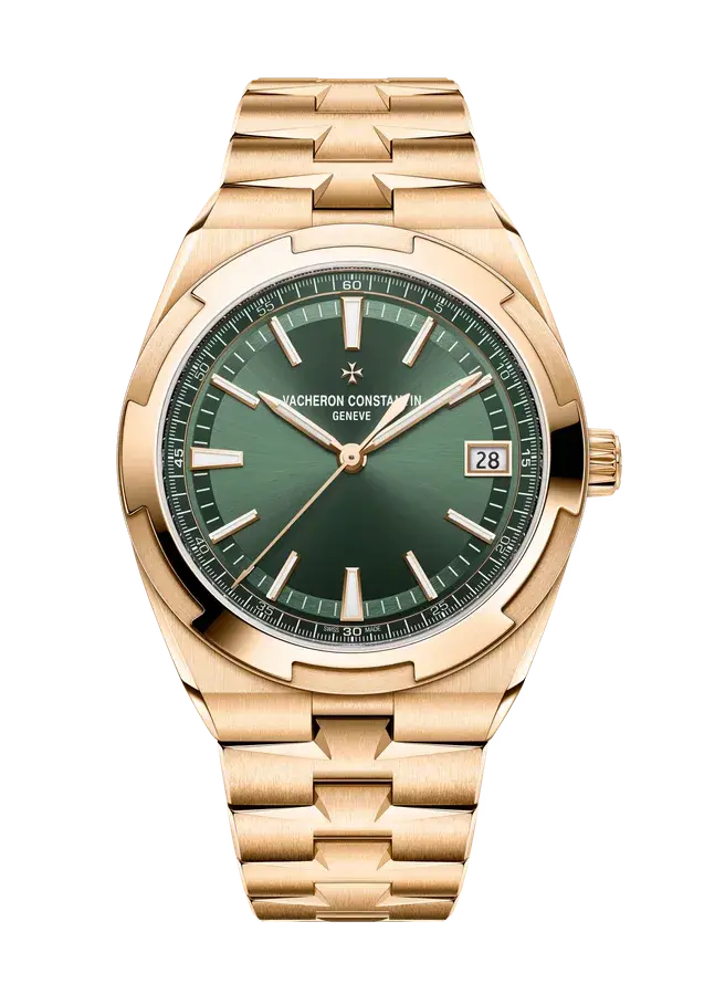 Vacheron Constantin Overseas Self-Winding | 41mm, 18K Rose Gold, Green Dial, reference 