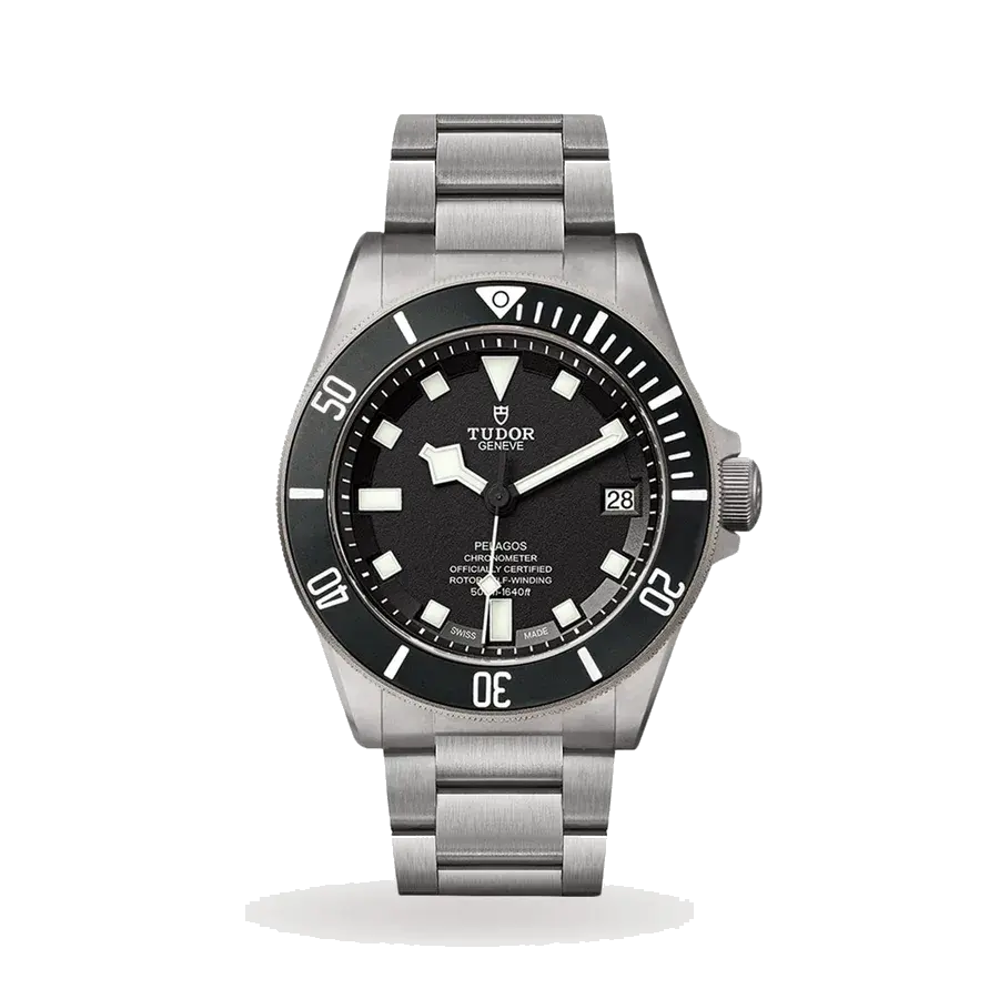 Tudor Pelagos | 42mm, Two-Tone Steel & Titanium, Titanium, Black Dial, reference 
