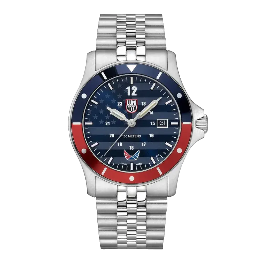 Luminox Volition America Minuteman Dress Watch 42mm, reference XS.0914.VOL