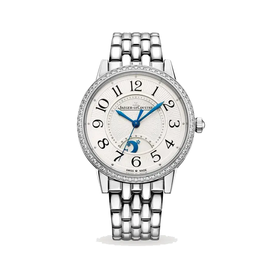 Jaeger-LeCoultre Rendez-Vous Night & Day | 34mm, Steel, Diamond Silver Dial, reference 