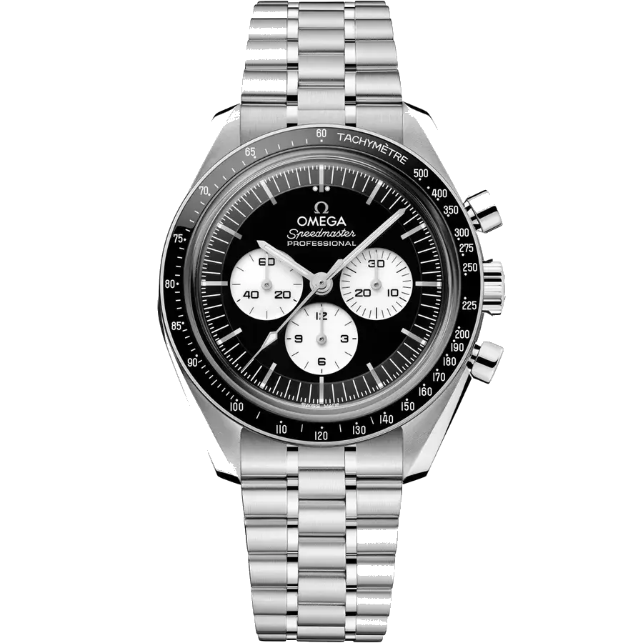Omega Speedmaster Moonwatch Professional "Reverse Panda" Dial Steel, reference 310.30.42.50.01.004