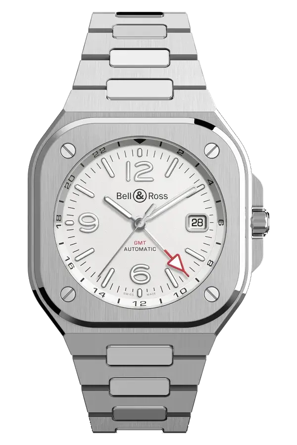 Bell & Ross BR 05 GMT White, reference BNR0101082
