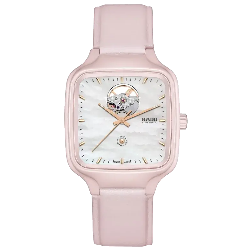 Rado True Square X Ash Barty Pink Limited Edition Watch, reference 