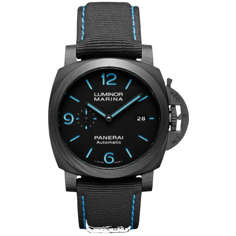 Panerai Luminor Marina Carbotech™ | 44mm, Carbotech, Fabric, Black Dial, reference 