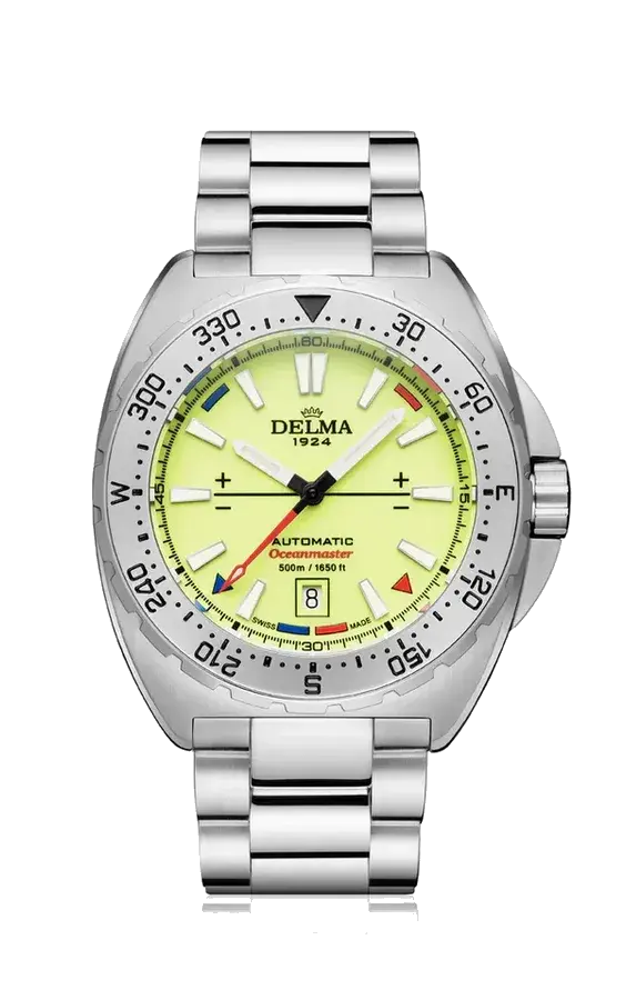 Delma 41701.670.6.169 Oceanmaster Lume Dark Yellow Dial Automatic, reference 