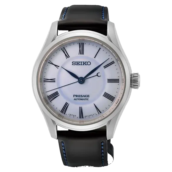 Seiko Presage SPB319 Arita Porcelain Dial Black Leather, reference SPB319