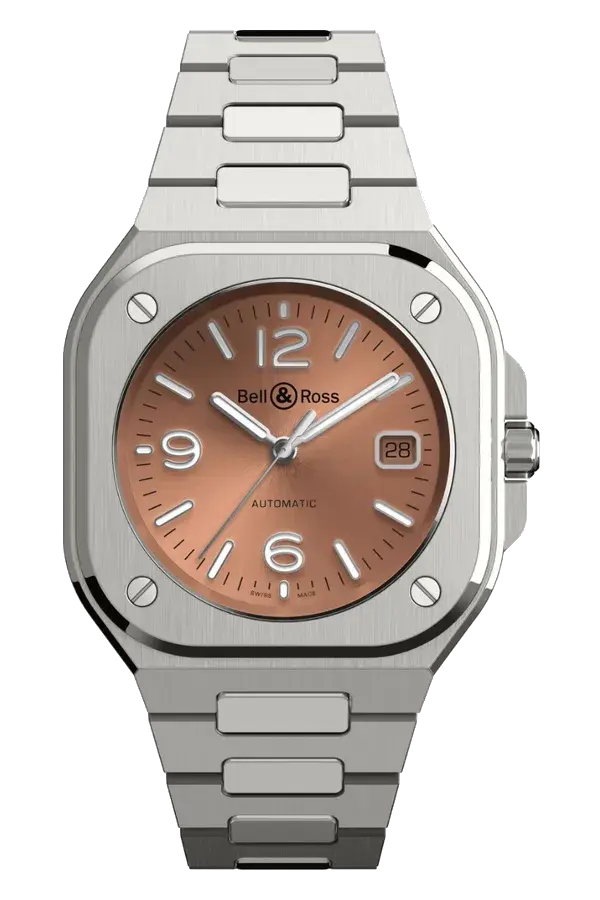 Bell & Ross BR05 Copper Steel, reference BR05A-BR-ST/SST