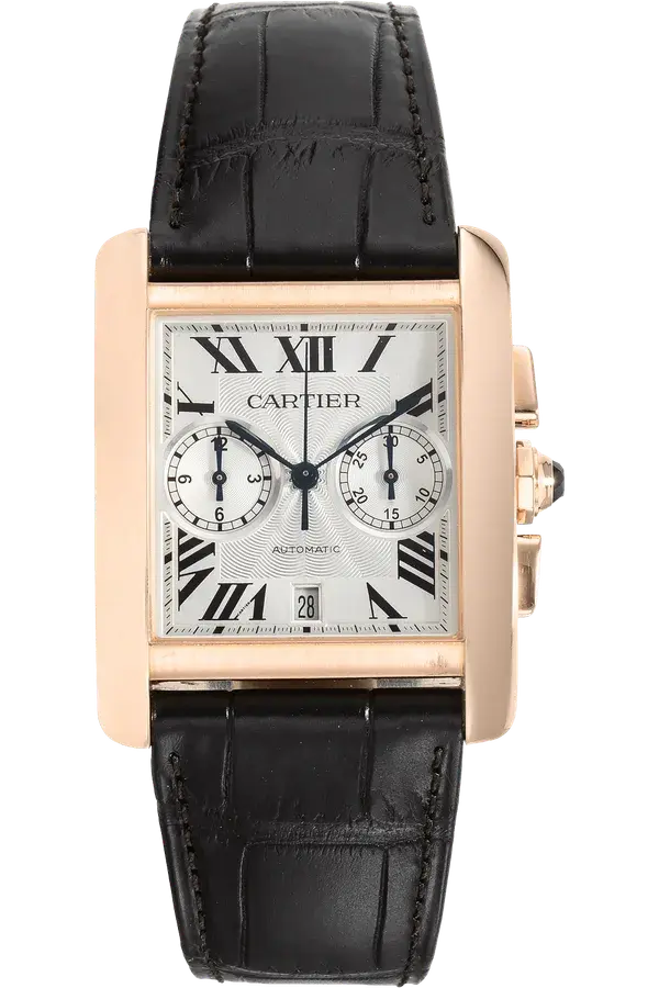 Cartier Tank MC Chronograph Rose Gold Automatic, reference VCA18832