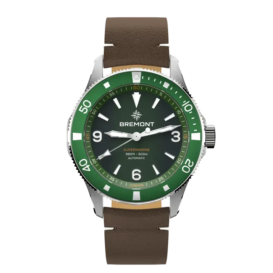 Bremont Supermarine 300M, reference SM40-ND-SS-GN-L-S