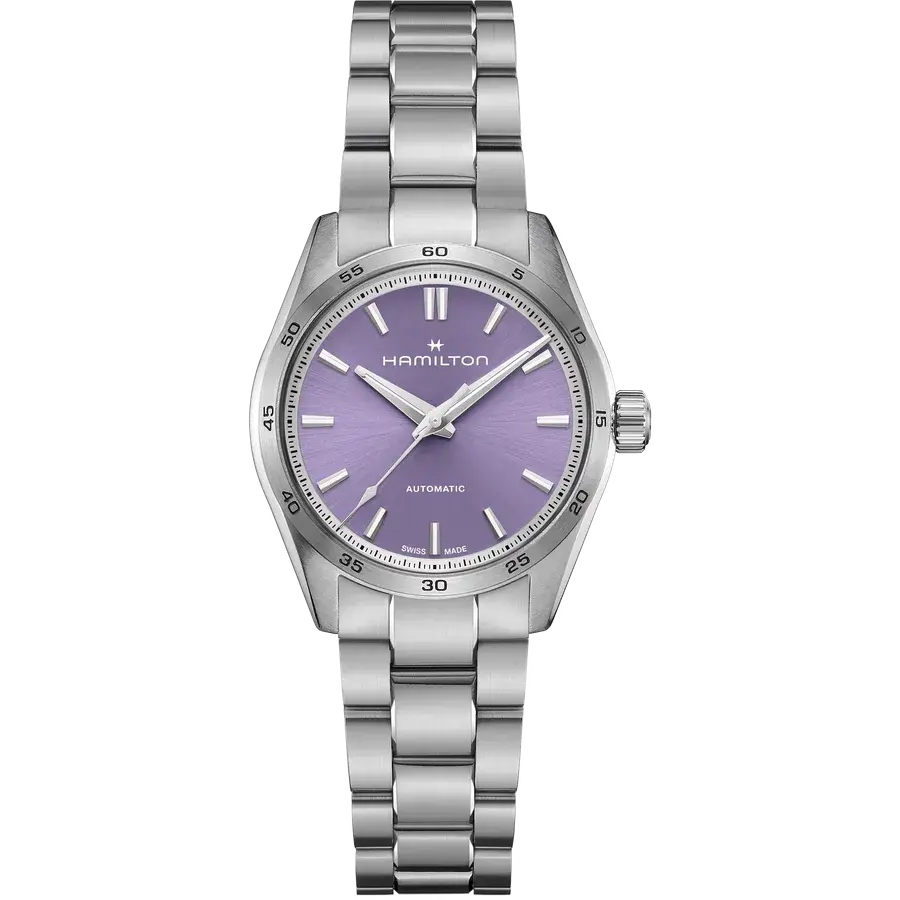 Hamilton Jazzmaster Performer Automatic 34mm Purple Dial, reference H36105170