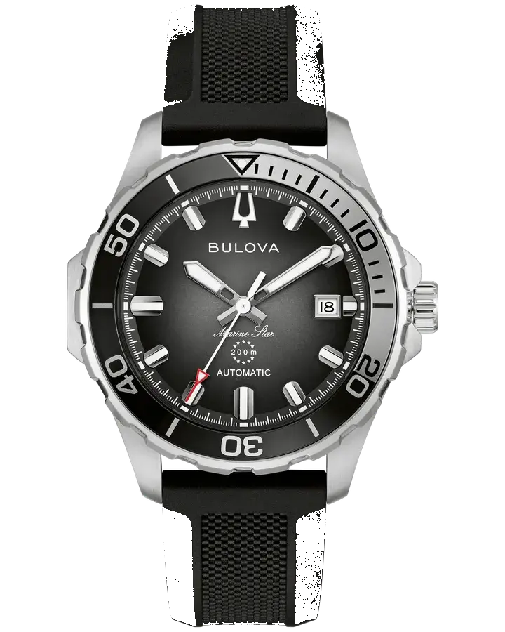 Bulova Marine Star Series B Black Fume Dial Automatic Diver, reference 98B465
