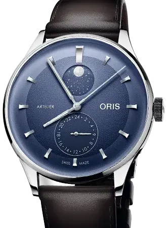 Oris Artelier Complication Blue Ref. 01 782 7811 4055-07 6 20 17FC, reference 01 782 7811 4055-07 6 20 17FC/OR