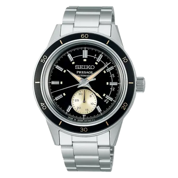 Seiko Presage SSA449 Style60's Automatic Black Dial, reference SSA449