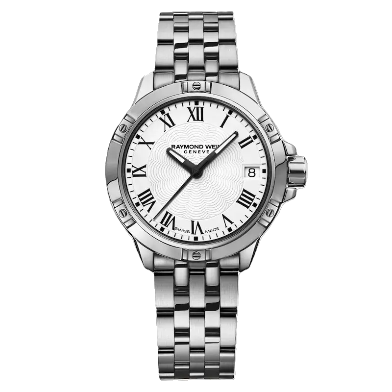 Raymond Weil Tango Women's 30mm White Dial Stainless Steel Watch, reference 