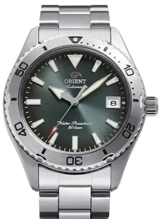 Orient Mechanical Sports Diver Design 40 Green, reference RA-AC0Q13E/OS