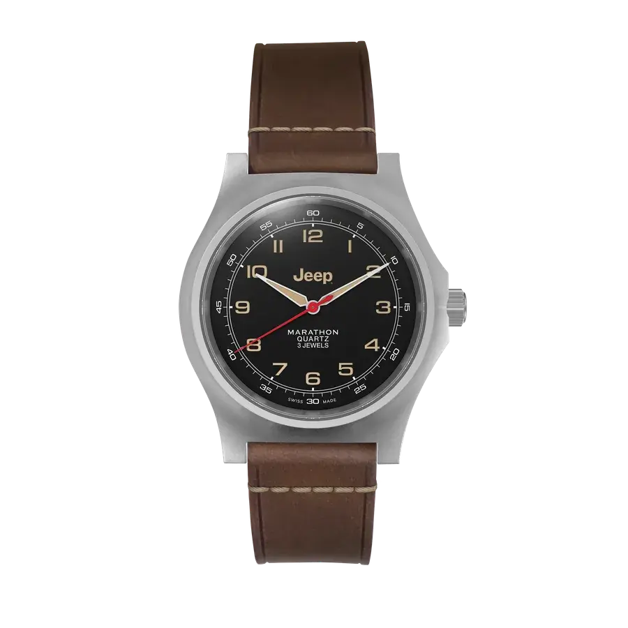 Marathon Jeep Willys SSGPQ Officer's Quartz 41mm, reference WW194034SS-4001
