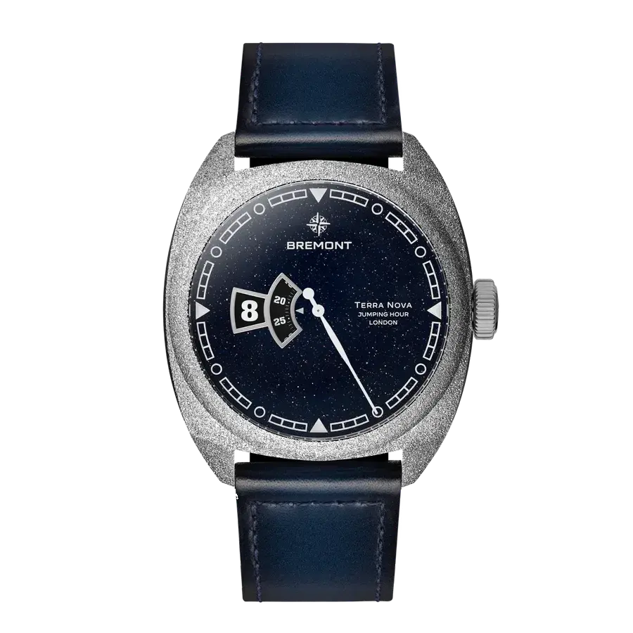 Bremont Terra Nova Jumping Hour Aventurine, reference TN40-JH-FS-BLAV-L-S