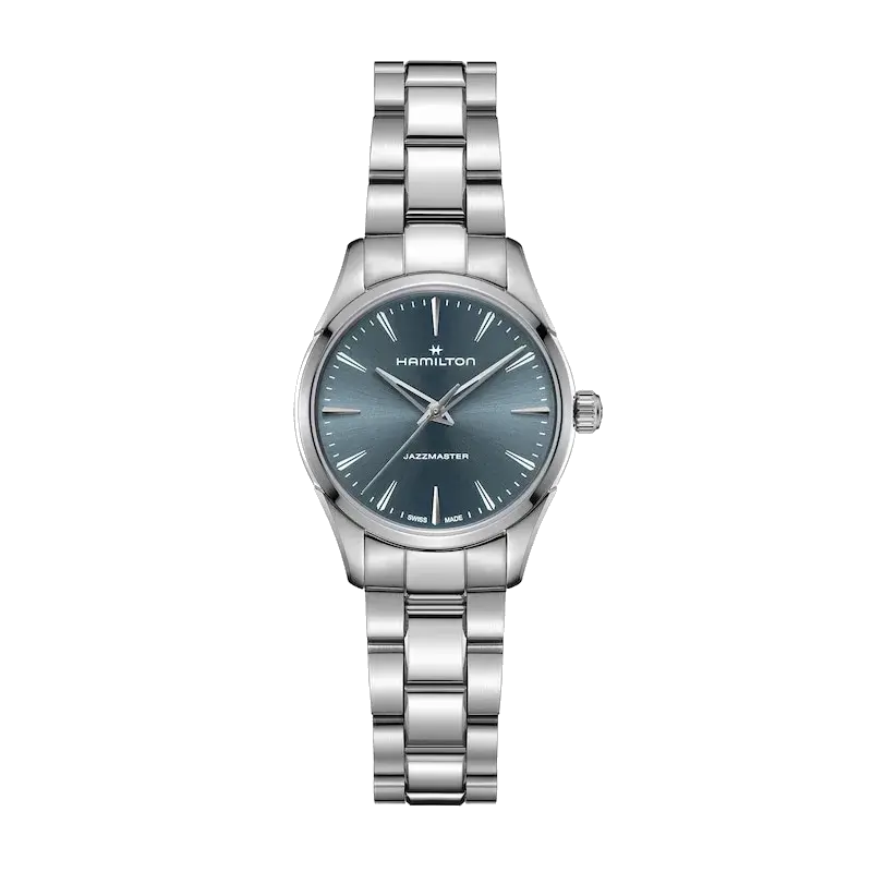 Hamilton Jazzmaster 32mm Blue Dial & Stainless Steel Watch, reference 