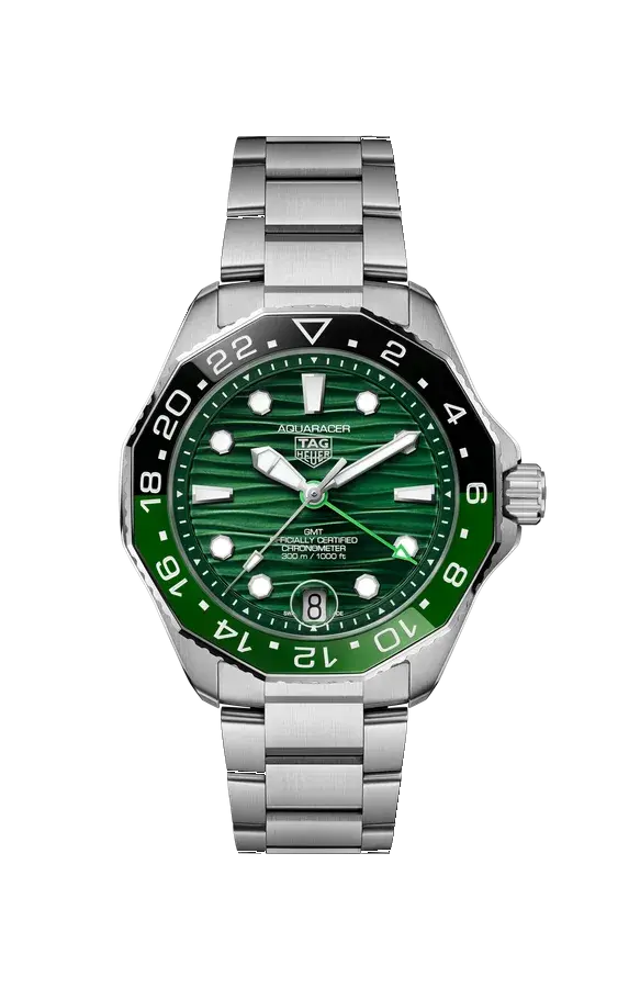 Tag Heuer Aquaracer Professional 300 42mm Green Dial, reference WBP5115.BA0013