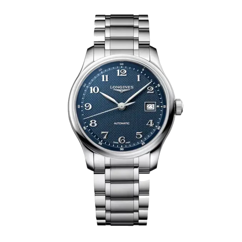 Longines Master Collection 39mm Barleycorn Dial & Stainless Steel Watch, reference 