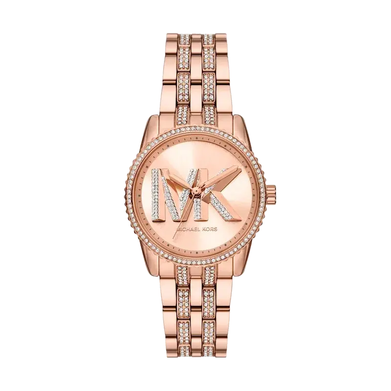 Michael Kors Bryant Rose Gold Tone Stainless Steel Watch, reference 
