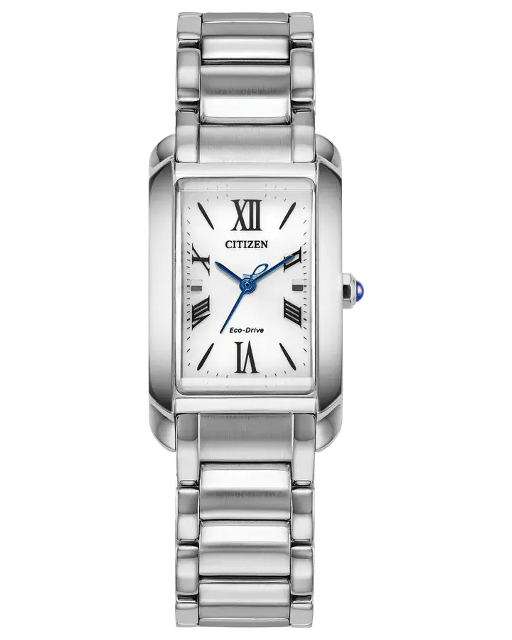 Citizen Bianca L Eco-Drive Tank White Dial, reference EW5620-55A