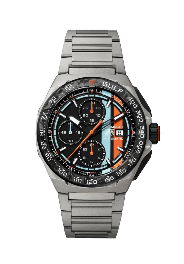 TAG Heuer Formula 1 Chronograph x Gulf, reference 