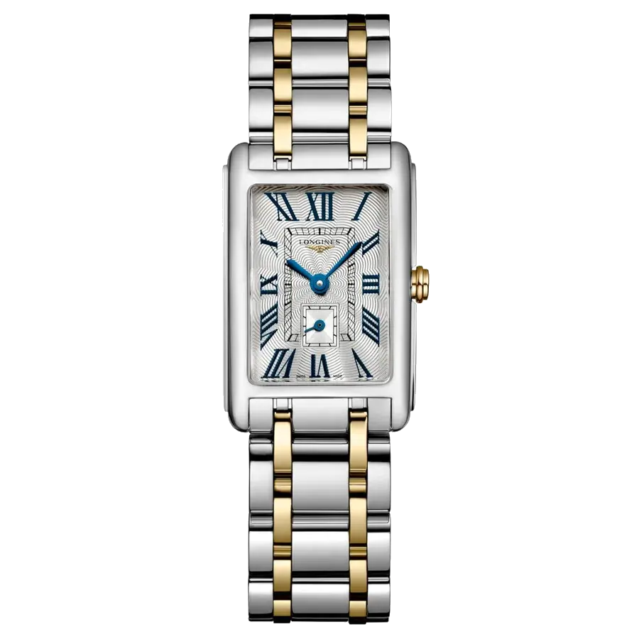 Longines DolceVita Stainless Steel Gold 20mm, reference L5.255.5.70.7