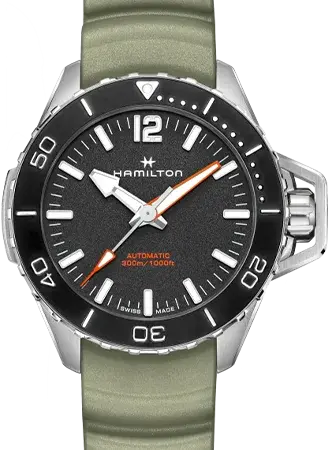 Hamilton Khaki Navy Frogman Auto Black, reference H77825331/HA