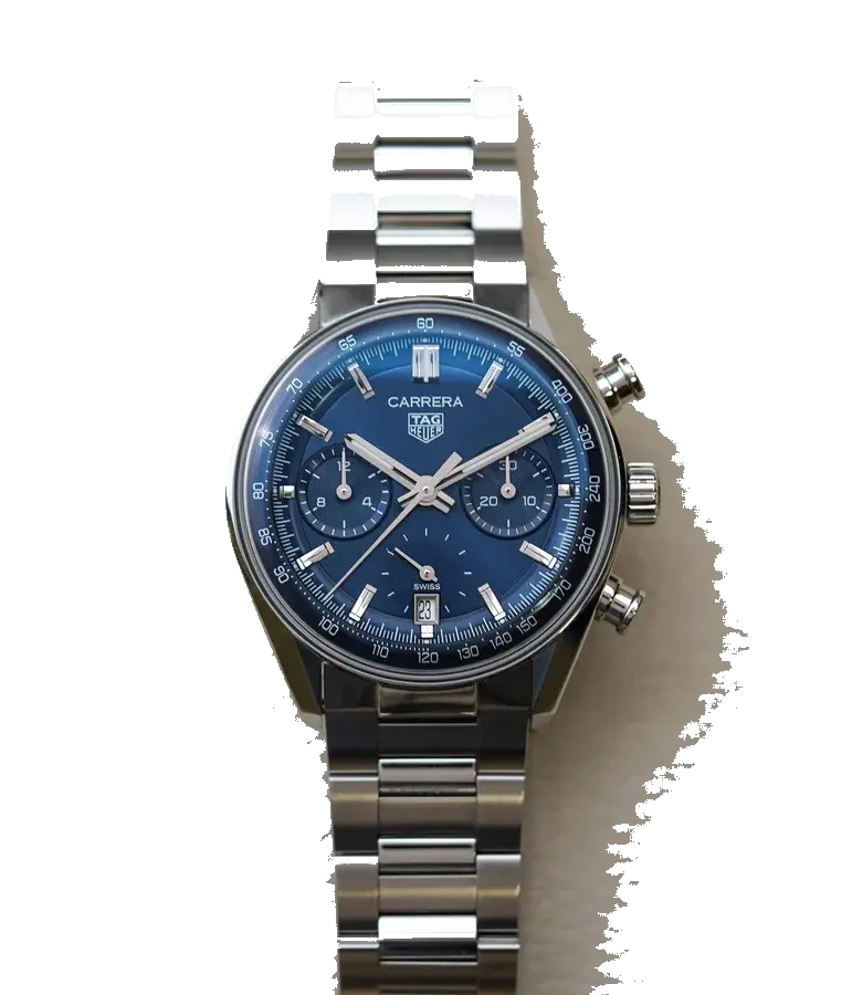 TAG Heuer Carrera Chronograph 39mm Blue Glassbox CBS2212.BA0048, reference 260435