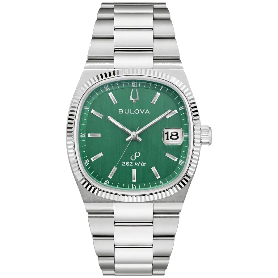 Bulova Super Seville 262kHz Precisionist Green Dial, reference 96B439