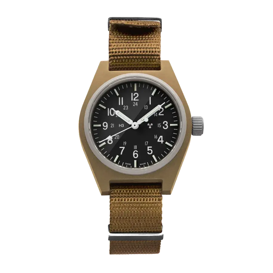 Marathon 34mm Desert Tan General Purpose Quartz (GPQ), reference WW194004DT-0803