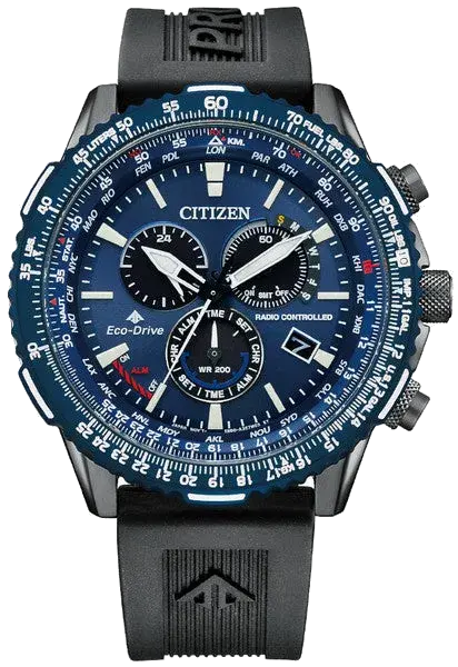 Citizen Eco-Drive PCAT Promaster Radio Controlled Blue Dial, reference CB5006-02L