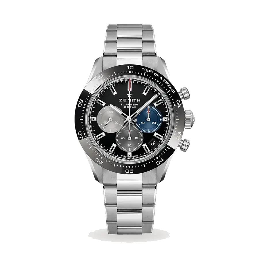 Zenith Chronomaster Sport | 41mm, Steel, Black Dial, reference 