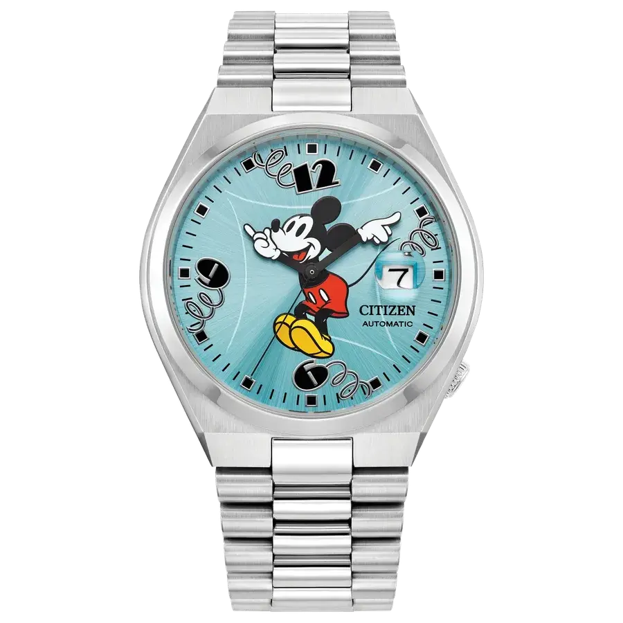 Citizen TSUYOSA Mickey Mouse Automatic Blue Dial, reference NJ0156-50L