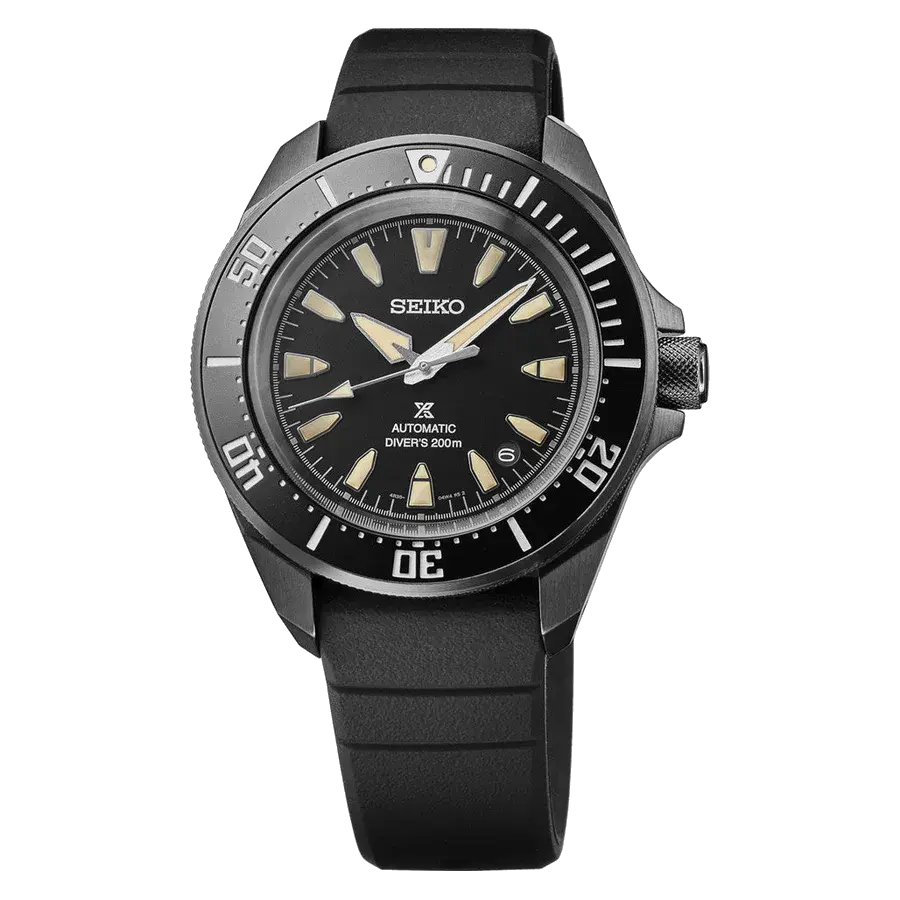 Seiko Prospex 42mm Samurai Automatic Diver with Black Dial, reference SRPL15