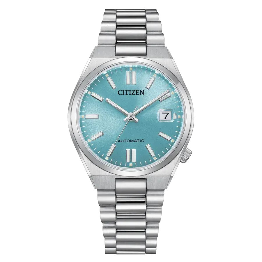 Citizen TSUYOSA 37mm Ice Blue Automatic Stainless, reference NJ0200-50L