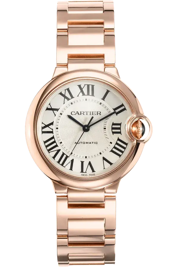 Cartier Ballon Bleu Rose Gold Automatic, reference VCA18877